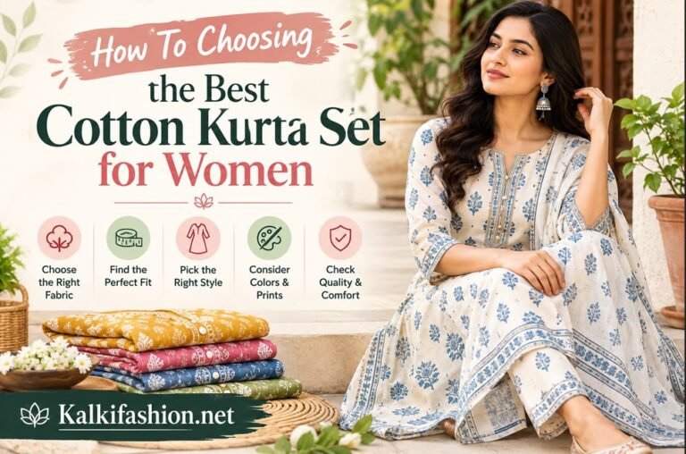 Cotton Kurta Set for Women